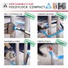 Seatylock FoldyLock Compact Folding Bike Lock - Award Winning Patented Lightweight High Security Bicycle Lock - Heavy Duty Anti Theft Smart Secure Guard with Keys & Case for Bikes or Scooters view 4