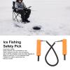 Luqeeg Ice Safety Picks, Stainless Steel Retractable Ice Picks for Ice Fishing and Ice Skating, view 2
