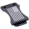 HolsterSmith KYDEX Belt Clip for Holsters & Sheaths  (FOMI Design - w/USA Flag Engraving) - (Fits 1.50in Belts) - (Inside-The-Waistband/IWB) - (USA Made) - (2 Pack) view 2