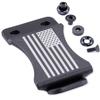 HolsterSmith KYDEX Belt Clip for Holsters & Sheaths  (FOMI Design - w/USA Flag Engraving) - (Fits 1.50in Belts) - (Inside-The-Waistband/IWB) - (USA Made) - (w/Mounting Hardware) - (2 Pack) view 2