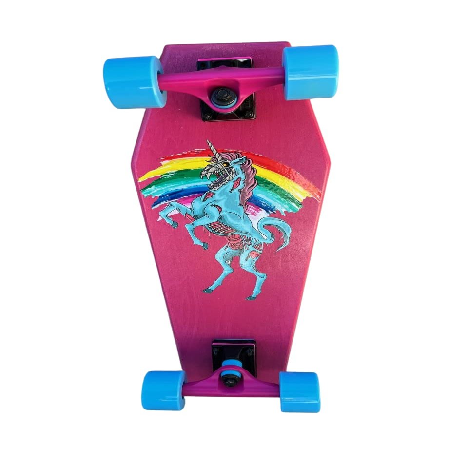Coffin Unicorn Zombie Skateboard | Skateboard | 24x7 | Coffin Croozer
