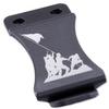 KYDEX Belt Clip for Holsters & Sheaths  (w/Iwo Jima Engraving) - (Fits 1.75in Belts) - (Inside-The-Waistband/IWB) - (USA Made) - (2 Pack) view 2