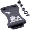 KYDEX Belt Clip for Holsters & Sheaths  (w/Iwo Jima Engraving) - (Fits 1.50in Belts) - (Inside-The-Waistband/IWB) - (USA Made) - (w/Mounting Hardwar) - (2 Pack) view 2