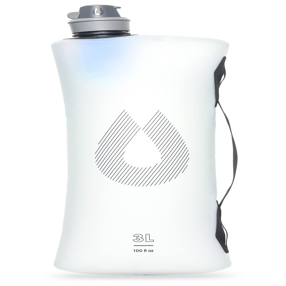 HydraPak Seeker+ - Collapsible Water Filtration & Storage (3L) - BPA & PVC Free, Hydration Reservoir Bag, Leak Proof, Lightweight