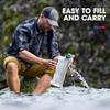 HydraPak Seeker+ - Collapsible Water Filtration & Storage (3L) - BPA & PVC Free, Hydration Reservoir Bag, Leak Proof, Lightweight view 3