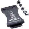 KYDEX Belt Clip for Holsters & Sheaths  (w/Don't Tread On Me Engraving) - (Fits 1.50in Belts) - (Inside-The-Waistband/IWB) - (USA Made) - (w/Mounting Hardware) - (2 Pack) view 2