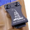 KYDEX Belt Clip for Holsters & Sheaths  (w/Don't Tread On Me Engraving) - (Fits 1.50in Belts) - (Inside-The-Waistband/IWB) - (USA Made) - (w/Mounting Hardware) - (2 Pack) view 4