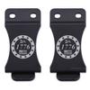 KYDEX Belt Clip for Holsters & Sheaths - (w/2nd Amendment - 1776 Engraving) - (Fits 1.75in Belts) - (Inside-The-Waistband/IWB) - (USA Made) - (2 Pack) view 1