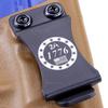 KYDEX Belt Clip for Holsters & Sheaths - (w/2nd Amendment - 1776 Engraving) - (Fits 1.75in Belts) - (Inside-The-Waistband/IWB) - (USA Made) - (2 Pack) view 4