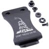 KYDEX Belt Clip for Holsters & Sheaths  (w/Don't Tread On Me Engraving) - (Fits 1.75in Belts) - (Inside-The-Waistband/IWB) - (USA Made) - (w/Mounting Hardware) - (2 Pack) view 2