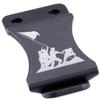 KYDEX Belt Clip for Holsters & Sheaths  (w/Iwo Jima Engraving) - (Fits 1.50in Belts) - (Inside-The-Waistband/IWB) - (USA Made) - (2 Pack) view 2