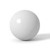 New 500 X Less Lethal .50 Cal 1.8 Grams Solid PVC Jaw Breaker High Impact Balls Paintballs White view 1