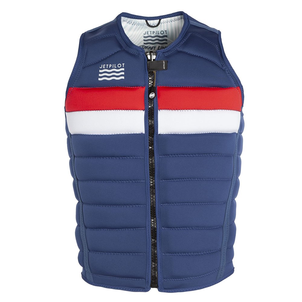 Jetpilot Draftline Neoprene Reversible Comp Vest- Charcoal-XS (Navy, X-Small)
