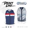 Jetpilot Draftline Neoprene Reversible Comp Vest- Charcoal-XS (Navy, X-Small) view 4