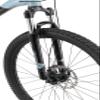 Mongoose Impasse 2.0 Mountain Bike for Adult Men & Women, 8-Speed, Full Suspension, 29-Inch Wheels, 17-Inch Frame, Front & Rear Mechanical Disc Brake, Black/Blue view 4