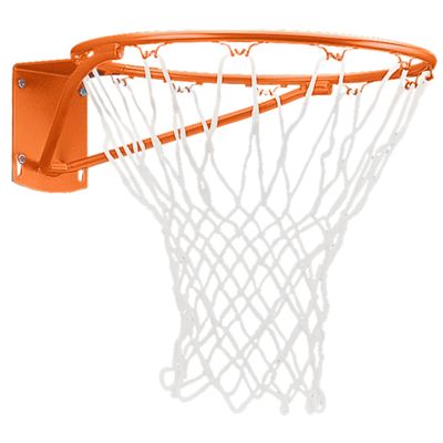 Porter Super Indoor Basketball Hoop - Heavy-Duty Regulation Front-Mount Goal, High Strength Portable Basketball Hoops & Goals, Includes Net & Mounting Hardware - Alloy Steel