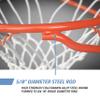 Porter Super Indoor Basketball Hoop - Heavy-Duty Regulation Front-Mount Goal, High Strength Portable Basketball Hoops & Goals, Includes Net & Mounting Hardware - Alloy Steel view 2