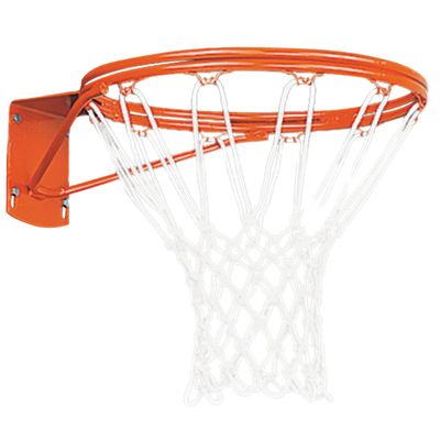 Double Rim Indoor Basketball Hoop - Basketball Portable Hoops & Goals, Front Mount for Playground, Outdoor Basketball Goal, Indoor Wall Mount Basketball Hoop with Mounting Hardware & Basketball Net
