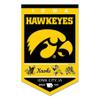 Hawkeyes Heritage History Banner Pennant view 1