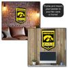 Hawkeyes Heritage History Banner Pennant view 4