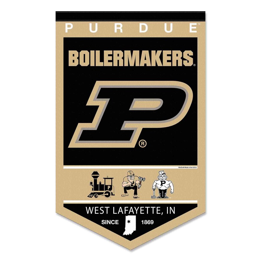 Purdue Boilermakers Heritage History Banner Pennant
