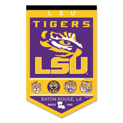 Louisiana State LSU Tigers Heritage History Banner Pennant