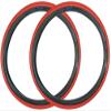 SE Bikes Red Speedster 29 x 2.1 BMX Street OEM Replacement Wire Bead Dirt Road Bike Tire Pair view 1