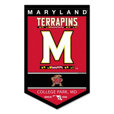 Maryland Terrapins Heritage History Banner Pennant