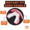 Shock Doctor Kool Aid Lip Guard Mouth Guard - Max Air Flow, Full Mouth Protection Compatible with Braces, Lip Guard, Instant Fit Mouthguard for Football, Hockey, Lacrosse view 3