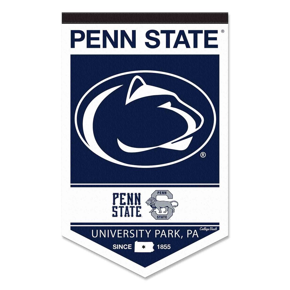 Penn State Nittany Lions Heritage History Banner Pennant