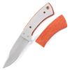 EZSMITH Boot Skinner Knife Kit - DIY Fixed Blade Knife - (Blade Blank, SS Bolsters & Pinstock) - (w/Pre-machined Padauk Handle Blanks) - (USA Design) - (Gift Boxed) - (by KnifeKits) view 3