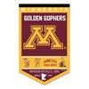 Minnesota Gophers Heritage History Banner Pennant view 1