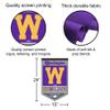 Washington UW Huskies Heritage History Banner Pennant view 2