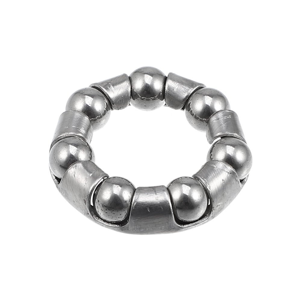 X AUTOHAUX 4.76mm x 7 Ball Bearings Cages Crank Bearings Wheel Bearing Retainer for Bicycle