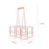 CALLARON Portable Beer Carrying Holder Sturdy Wine Rack Organizer for Bar Finish Lightweight and Compact Design Resistant Beer Holder for and Storage view 2