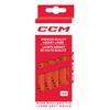 CCM Hockey Non Waxed Moulded Tip Laces (Orange/Black, 84") view 1