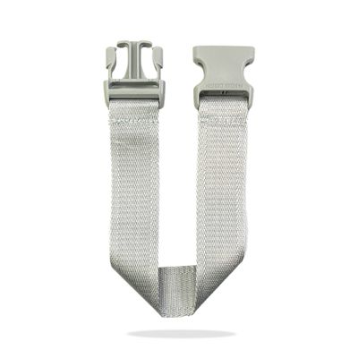 Pander Belt Bag Strap Extender  Fits Only Pander 1L and Larger Belt Bags, Adds 13.5 Length, Nylon Extension Strap, Not for Other Brands, Seal Grey