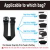 Pander Belt Bag Strap Extender  Fits Only Pander 1L and Larger Belt Bags, Adds 13.5 Length, Nylon Extension Strap, Not for Other Brands, Seal Grey view 2