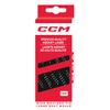 CCM Hockey Non Waxed Moulded Tip Laces (Black/White, 72") view 1