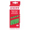CCM Hockey Non Waxed Moulded Tip Laces (Lime Green/Black, 96") view 1