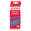 CCM Hockey Non Waxed Moulded Tip Laces (Columbia Blue/Navy, 108")