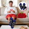 Nirohee Valentines Gifts for Him,Best Brother Socks,Brother Gifts from Sister,Mens Birthday Gift Ideas,Novelty Funny Socks for Men Teen Boys Gift Ideas view 3