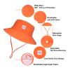 Baby Sun Hat 2-7 Years Orange view 4