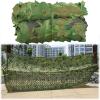 Camouflage Netting Military,Garden Pergola Patio Camouflage Shade Net,Woodland Camping Hunting Shooting Hide Army Decoration,Car Cover Camo Netting,Light Sunscreen Net,Jungle-9x10m(29.5*32.8ft) view 1