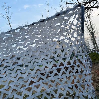 Jolan Camouflage Shade Net, Grey Camo Netting 2x3m 2x4m 2x6m 3x3m 3x6m 4x6m 4x8m, Military Net, Camouflage Netting for Hunting, for Camping Garden Pergola Decoration Car Cover,Grey-1.5x3m(4.9x9.8ft)