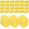 72 Pcs Wrist Sweatbands Bulk for Kids Field Day Cotton Terry Sweat Bands Sports Fan Wristbands Kids for Summer Camp Student Football Team Sports Competition Party Favors(Yellow) view 1