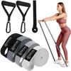 Ligas Para Hacer Ejercicio Fabric Elastic Stretch Loop Bands - Women's Resistance Band Exercise Pack - Long Loop Bands For Working Out And Exercise view 1