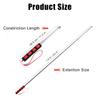 4pcs Horse Training Flag, 5.25 Feet Red Telescopic Flag Poles with 17.1x17.1inch Retractable Horse Training Equipment Horse Flag (Four Colors) view 2