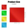 4pcs Horse Training Flag, 5.25 Feet Red Telescopic Flag Poles with 17.1x17.1inch Retractable Horse Training Equipment Horse Flag (Four Colors) view 3