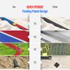XXXYYY Professional Beach Volleyball Lines for Sand 30'X60' Official Size, 2 inch, Better Visible, Upgraded Weather Resistance, Stainless Anchors & Sand Bags - Red and Blue view 2